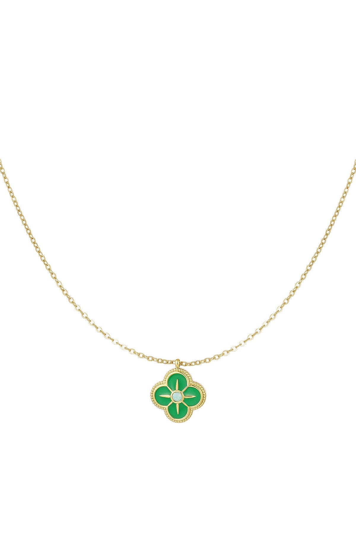 Ketting lang met bloem