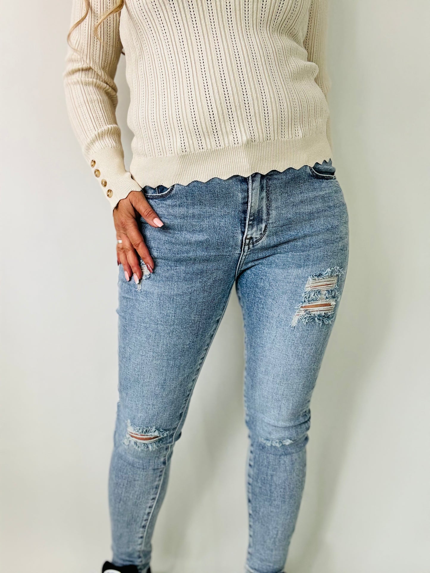 Jeans hello miss skinny maat 42