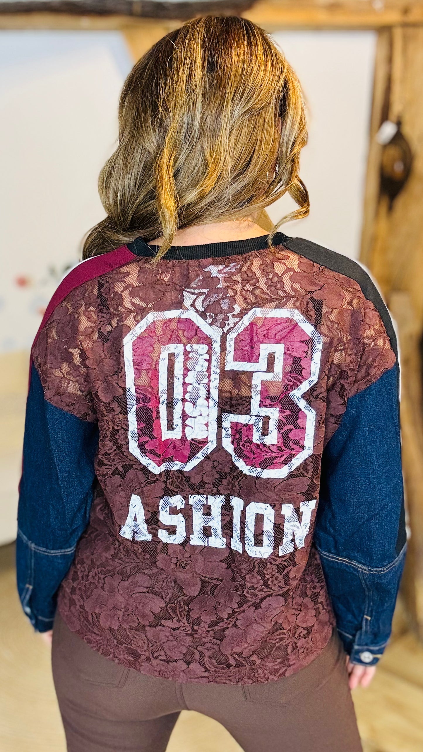 Basebal longsleeve top