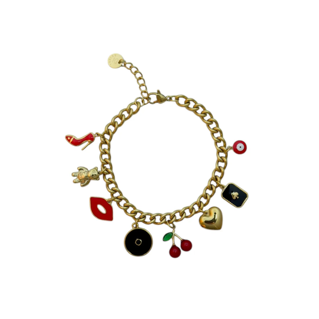 Sassy cherry Bedel armband