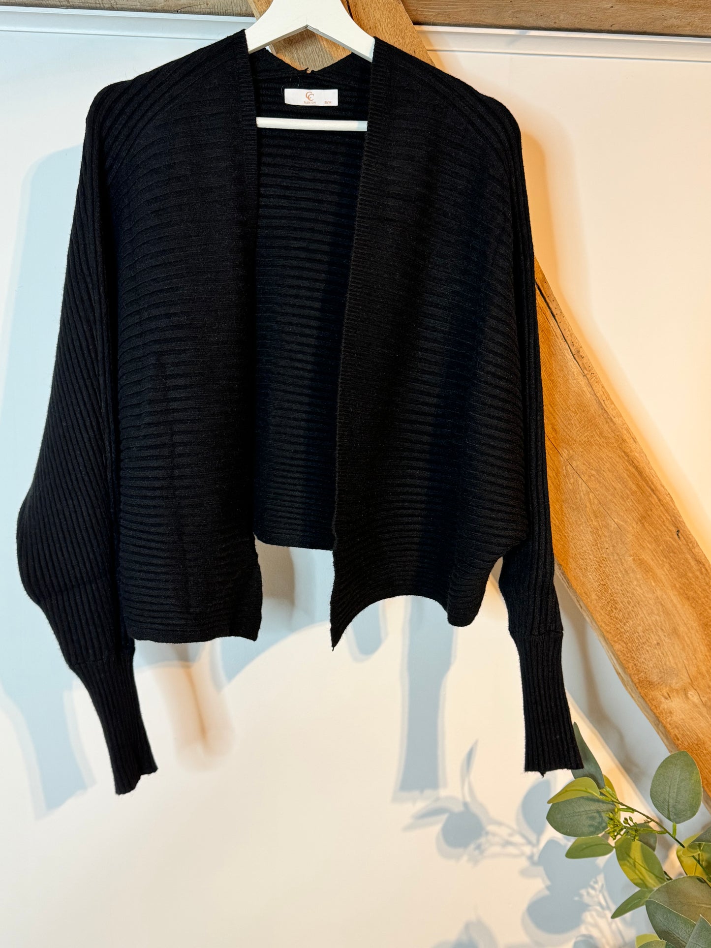 Vest nikkie | Zwart