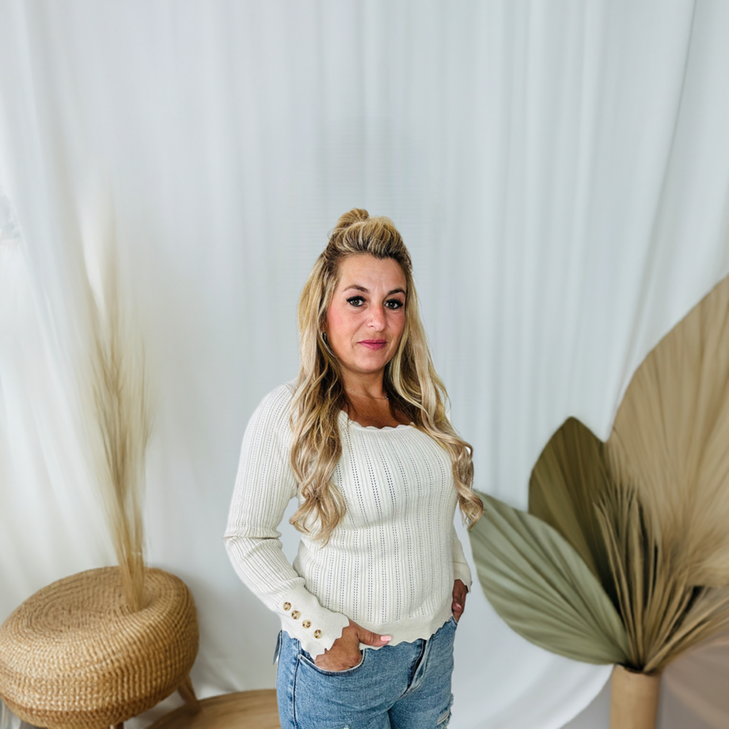 Basic top beige