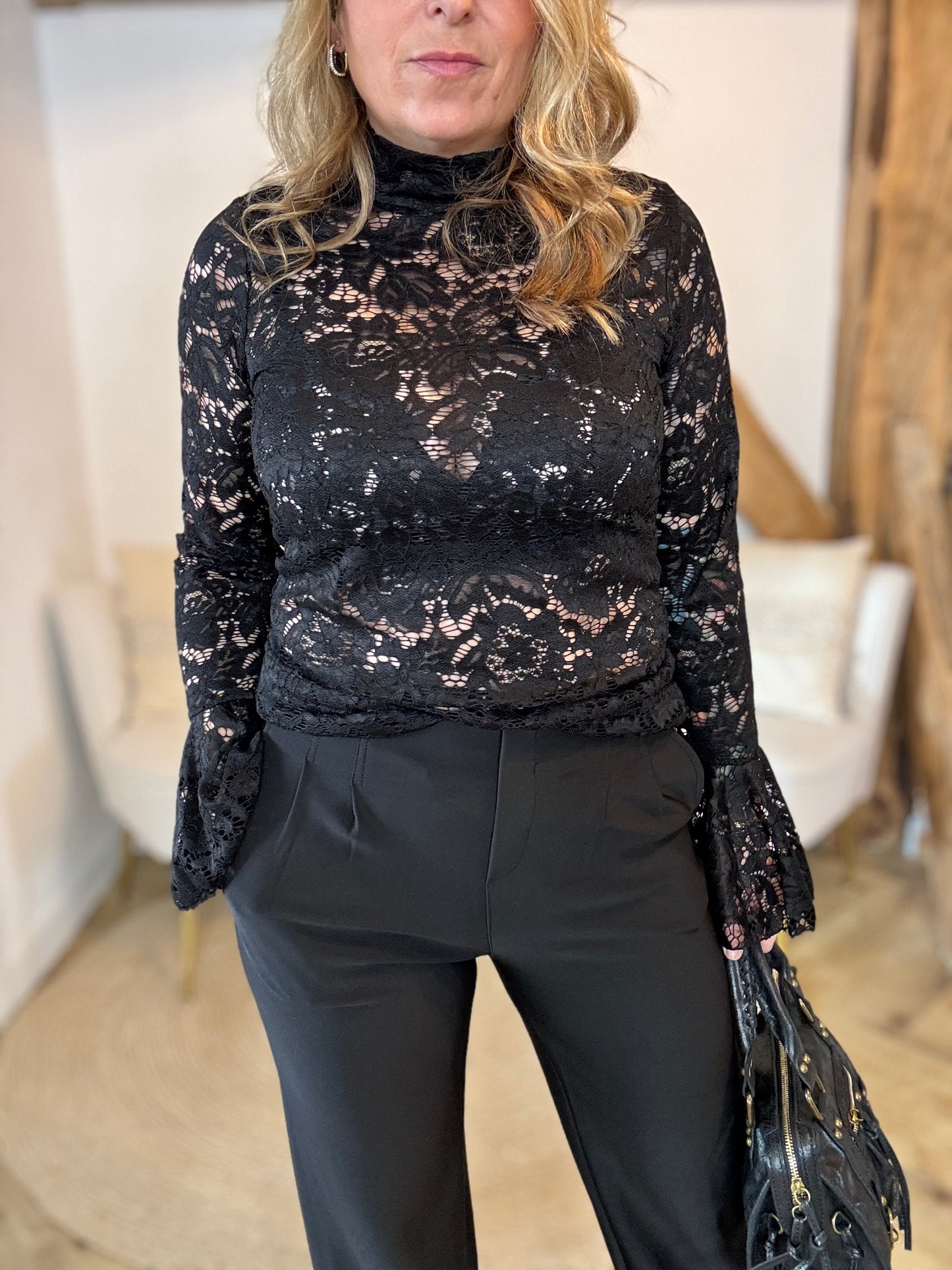 Travel pantalon broek | Zwart